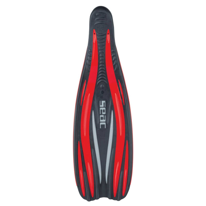 Aletas de buceo F100 Pro Rojo Talla 46-47 Seac 71-1R-46-47
