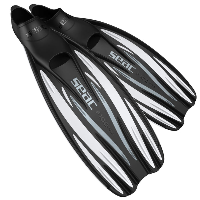 Diving Fins F100 Pro White Size 42-43 Seac 71-1W-42-43