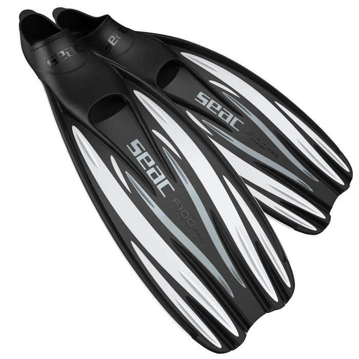 Diving Fins F100 Pro White Size 44-45 Seac 71-1W-44-45