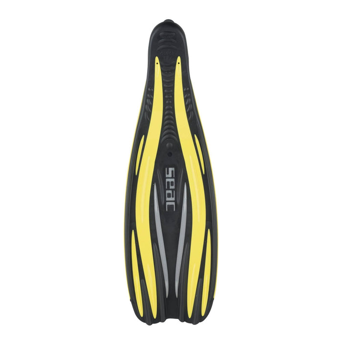 Diving Fins F100 Pro Yellow Size 36-37 Seac 71-1Y-36-37