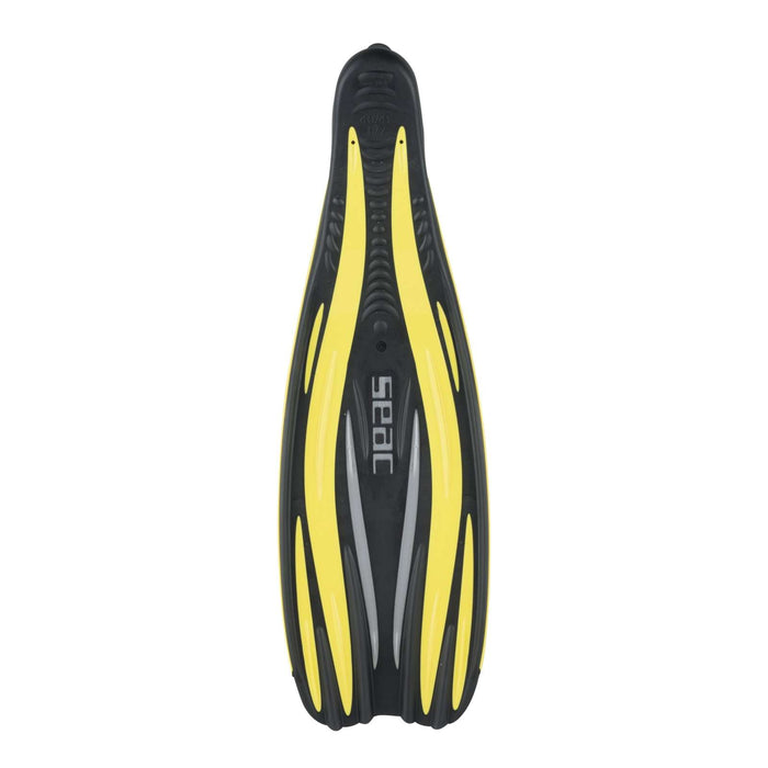 Diving Fins F100 Pro Yellow Size 46-47 Seac 71-1Y-46-47