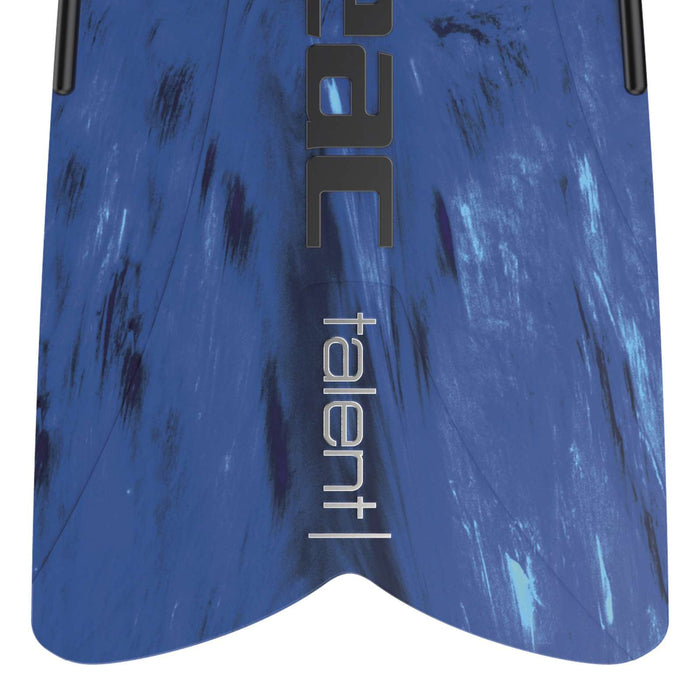 Freediving and Spearfishing Fins Talent Camo-Blue Size 45-46 Seac 71-24CB-45-46