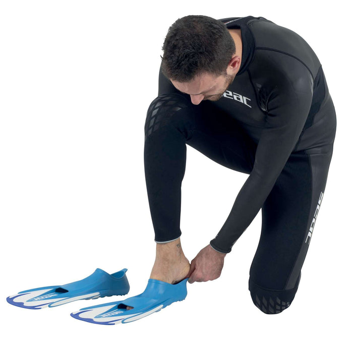 Swimming Fins Team Blue-White Size 36-37 Seac 71-28B-36-37