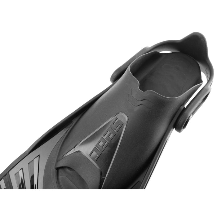 Palmes de snorkeling Vela Oh Noires Taille L-XL ~ 45-47 Seac 71-47N-L-XL