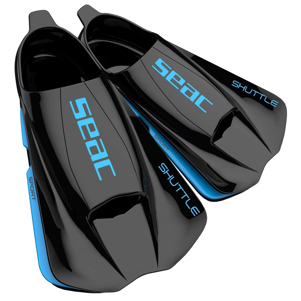 Swimming Fins Shuttle Sport Black-Blue Size 40-41 Seac 71-48NAZ-40-41