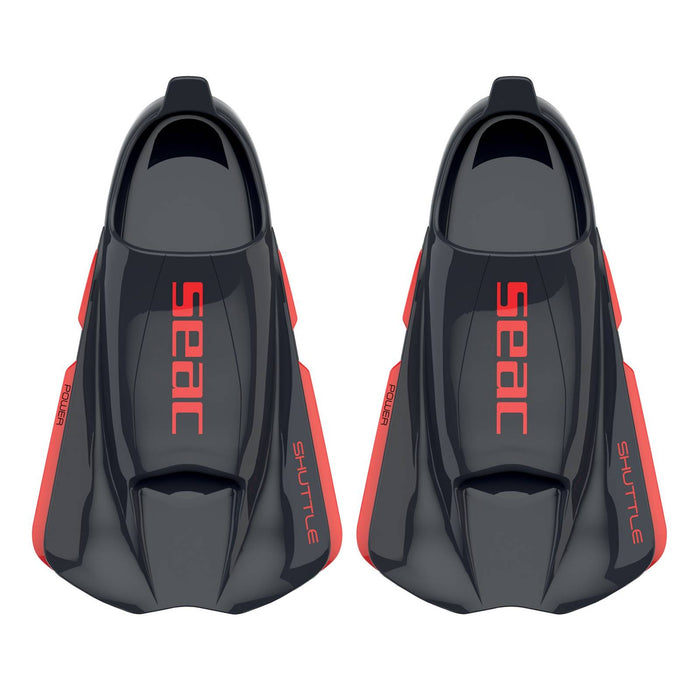Swimming Fins Shuttle Power Black-Red Size 38-39 Seac 71-49NR-38-39