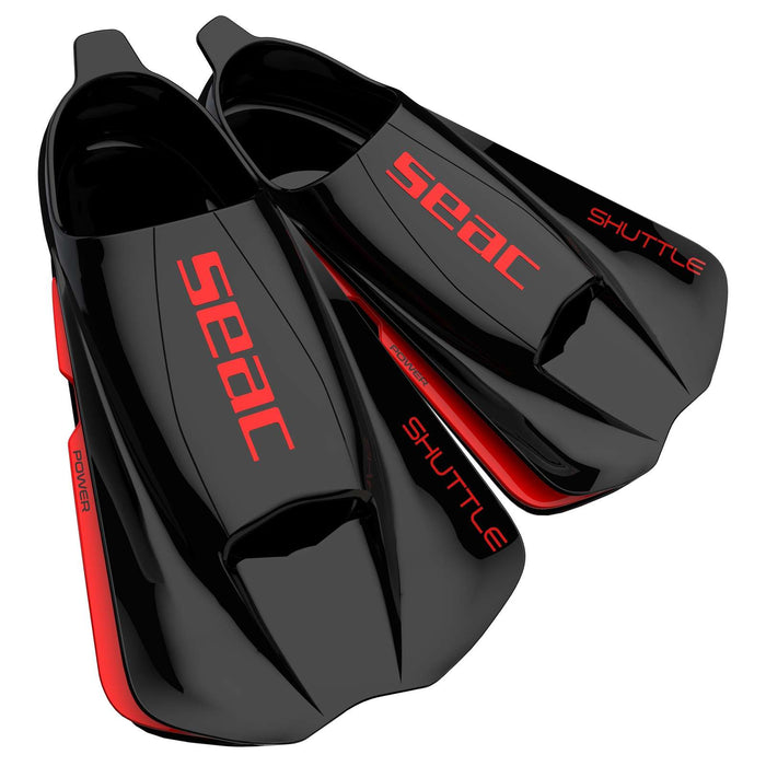 Swimming Fins Shuttle Power Black-Red Size 42-43 Seac 71-49NR-42-43