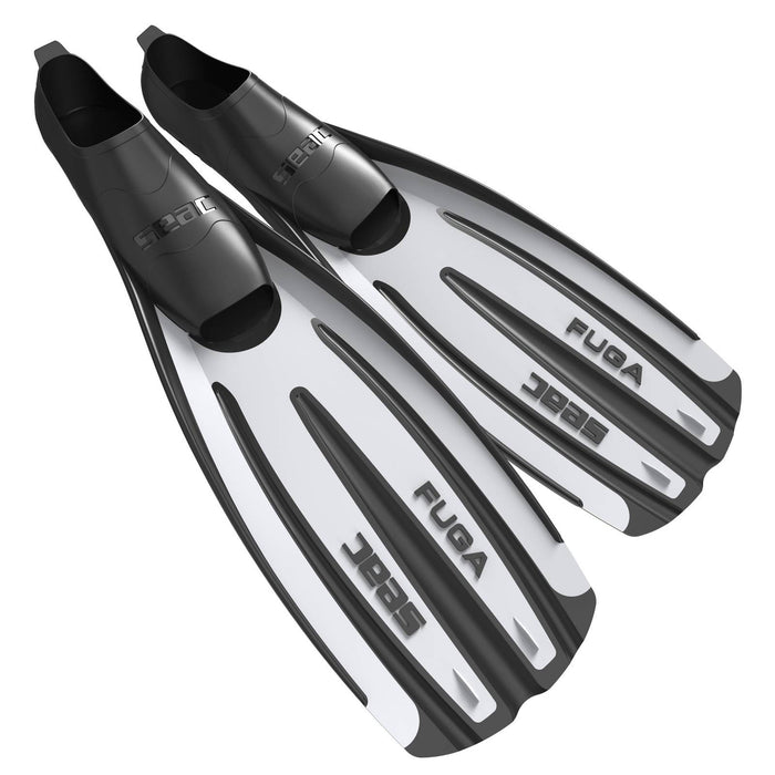 Diving Fins Fuga White 36-37 Seac 71-4W-36-37