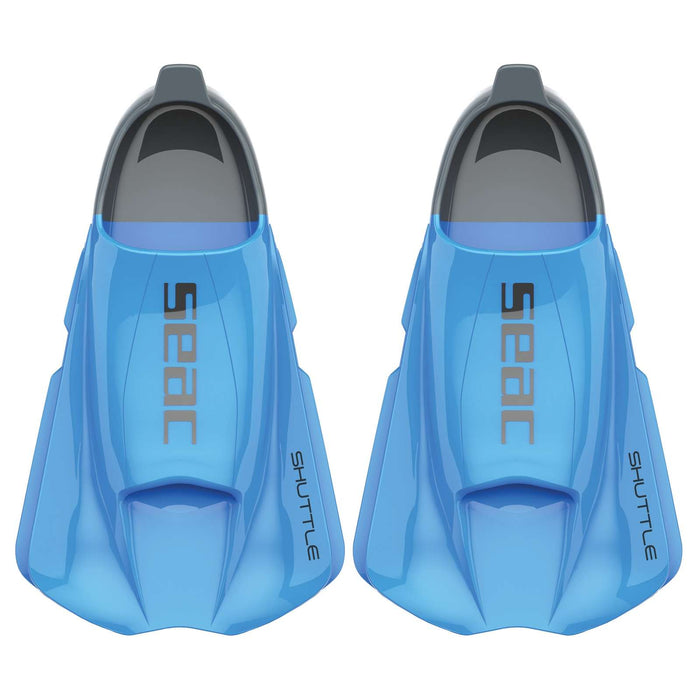 Swimming Fins Shuttle Flex Light-Blue-Grey Size 45-46 Seac 71-51AZG-45-46
