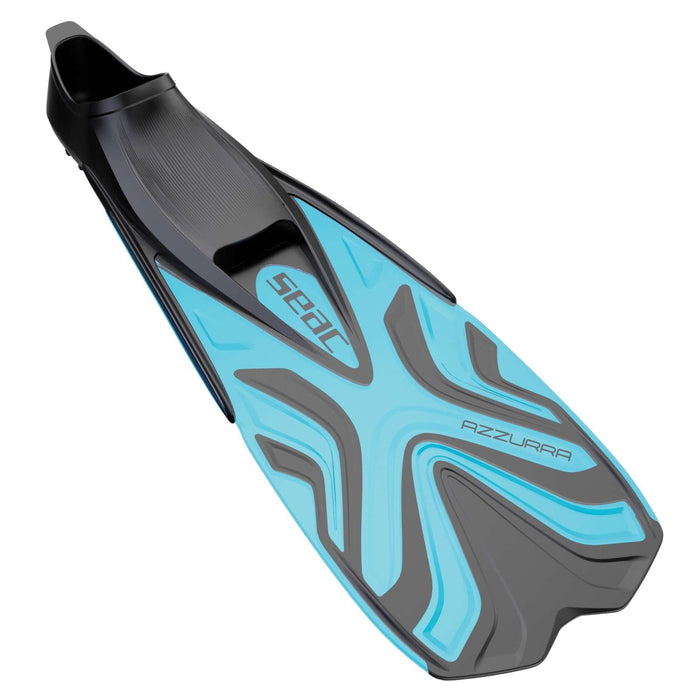 Snorkeling Fins Azzurra Light-Blue 44-45 Seac 71-54AZ-44-45