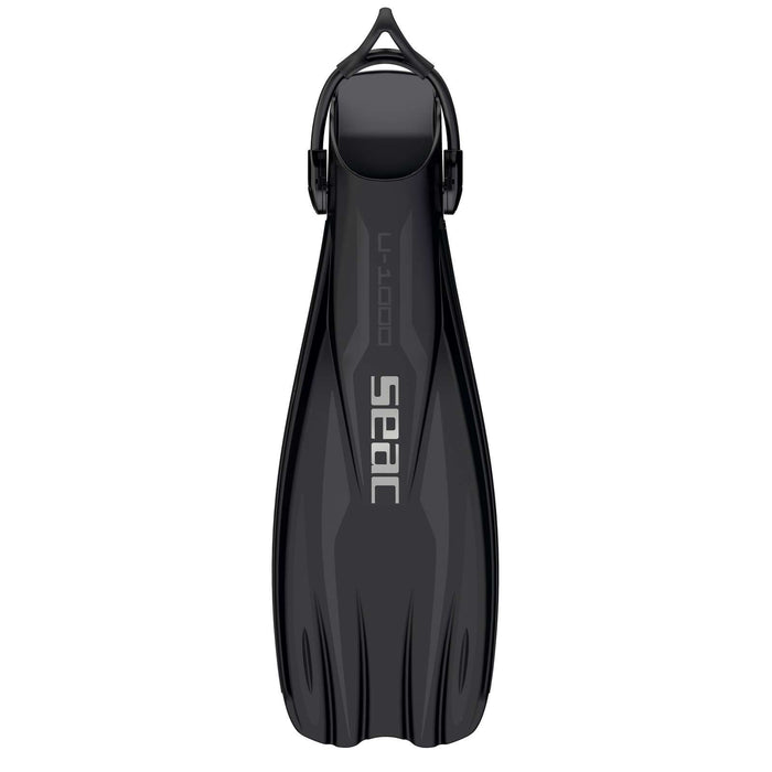 Diving Fins U-1000 Black XL-XXL ~ 46-48 Seac 71-55N-XL-XXL