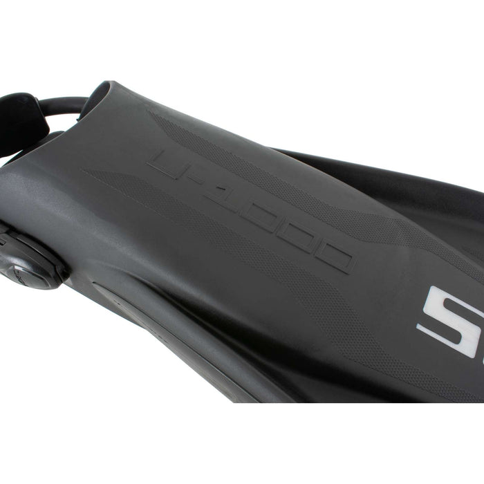 Diving Fins U-1000 Black XS-S ~ 34-36 Seac 71-55N-XS-S