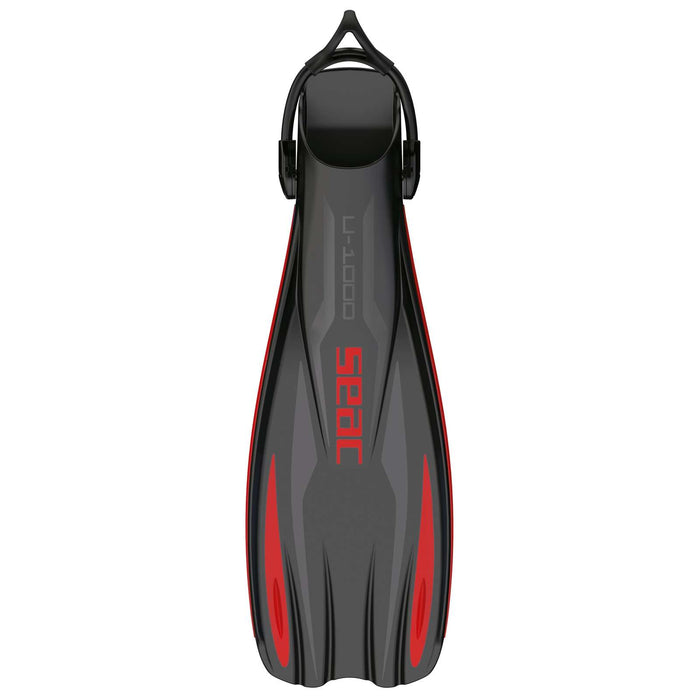 Aletas de buceo U-1000 Roja XL-XXL ~ 46-48 Seac 71-55R-XL-XXL