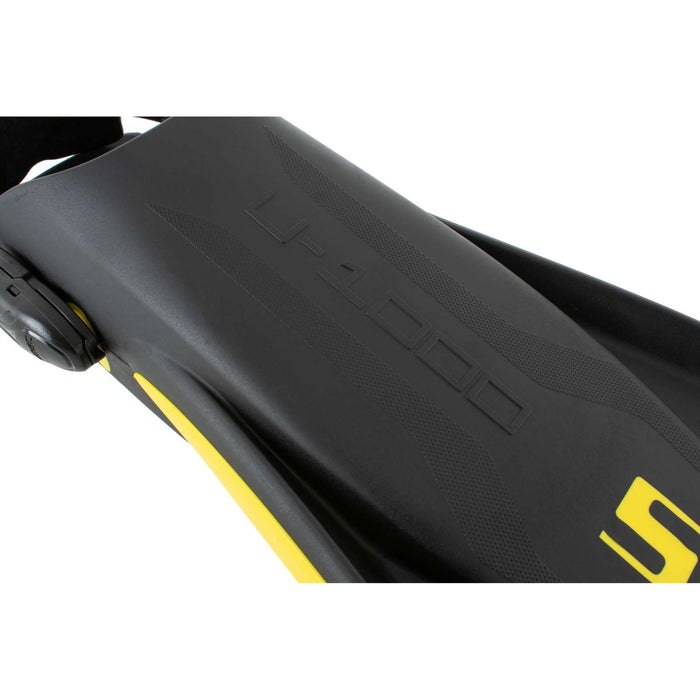 Taucherflossen U-1000 Gelb S-M ~ 37-39 Seac 71-55Y-S-M