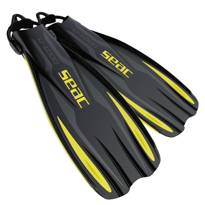 Taucherflossen U-1000 Gelb S-M ~ 37-39 Seac 71-55Y-S-M