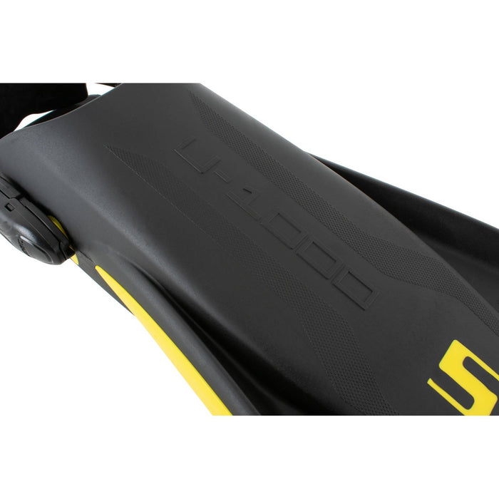 Diving Fins U-1000 Yellow XL-XXL ~ 46-48 Seac 71-55Y-XL-XXL