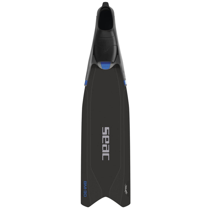 Freediving and Spearfishing Fins Bm30 Black-Blue 39-40 Seac 71-56N-39-40