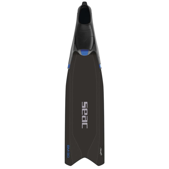 Freediving and Spearfishing Fins Bm30 Black-Blue 43-44 Seac 71-56N-43-44