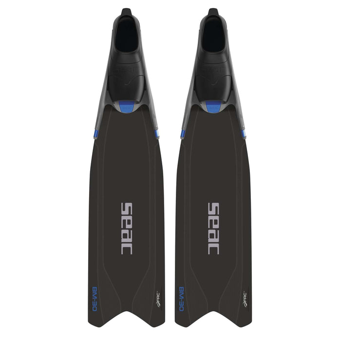 Freediving and Spearfishing Fins Bm30 Black-Blue 47-48 Seac 71-56N-47-48