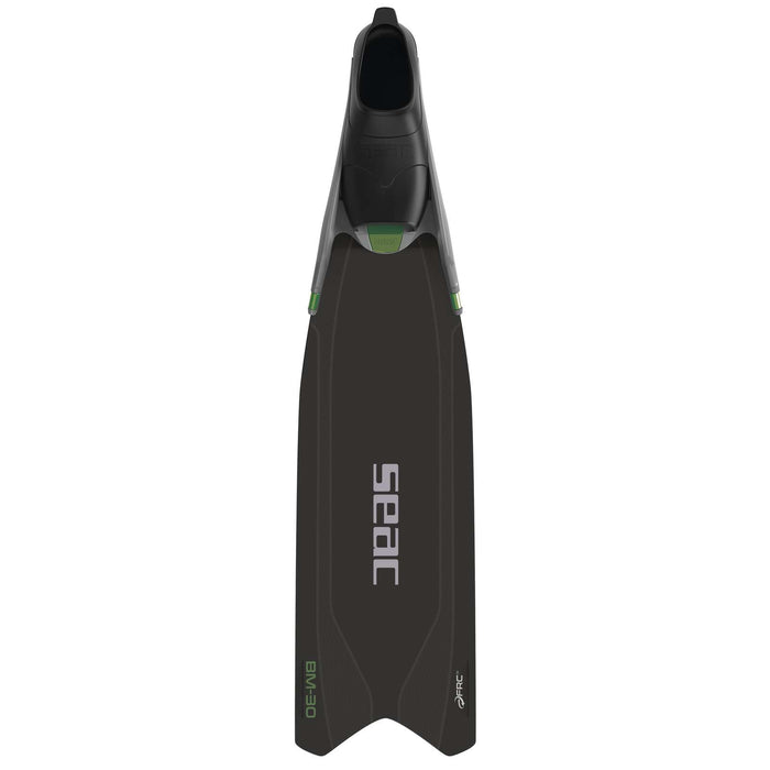 Freediving and Spearfishing Fins Bm30 Black-Green 47-48 Seac 71-56NV-47-48