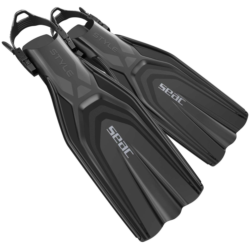 Diving Fins Style Black S-M ~ 39-41 Seac 71-61N-S-M