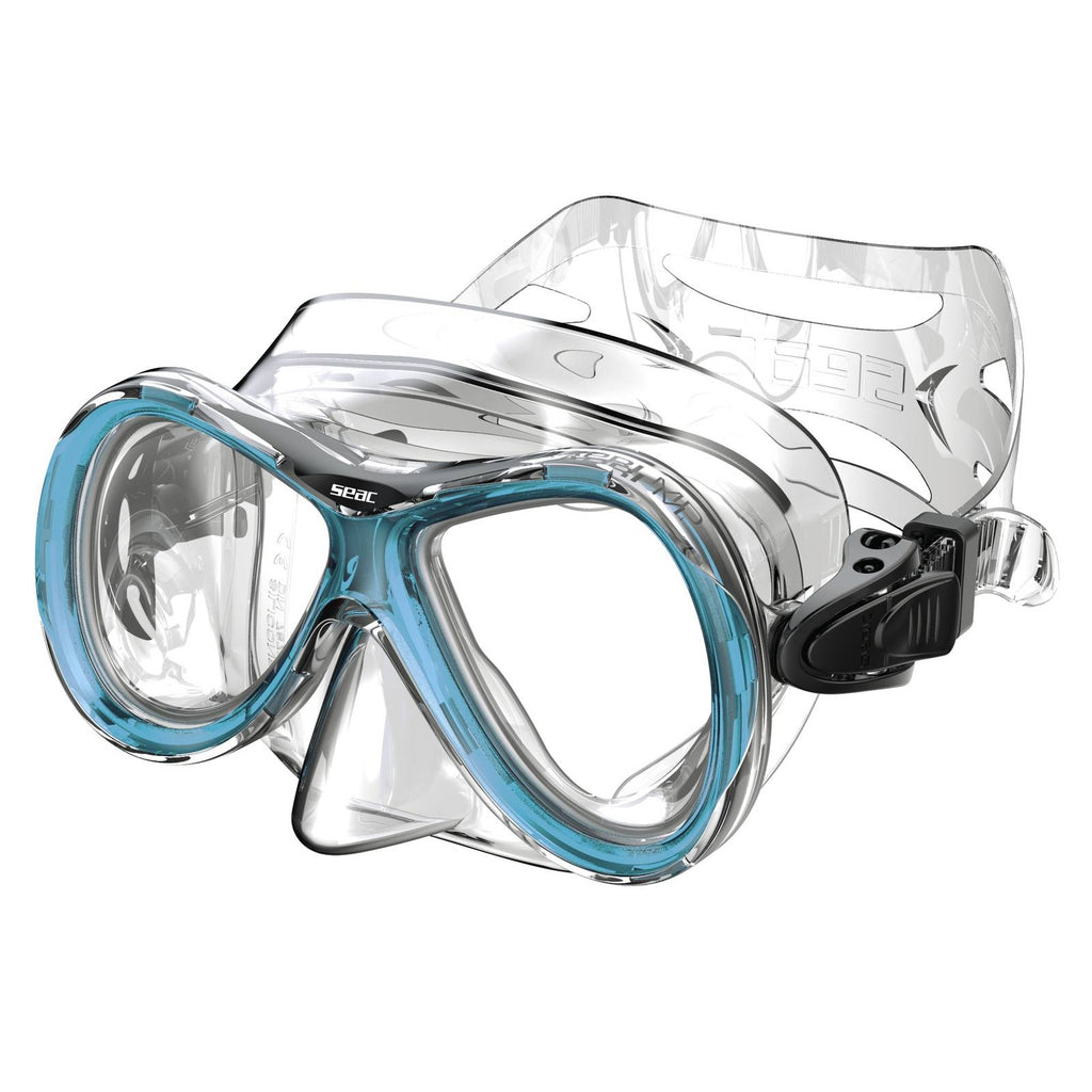 Snorkeling Mask Capri Md Slt Aquamarine Seac 75-14A-SLT