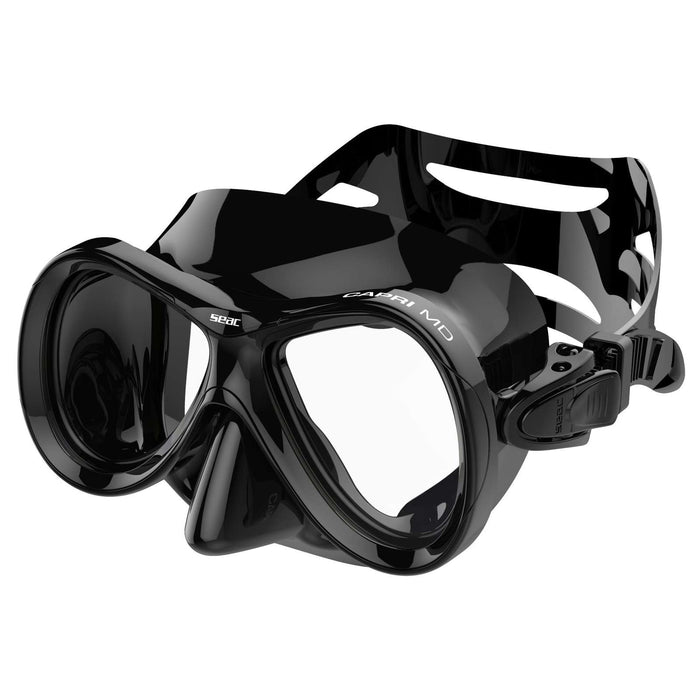 Snorkeling Mask Capri Md Slt Black Seac 75-14N-SLTN