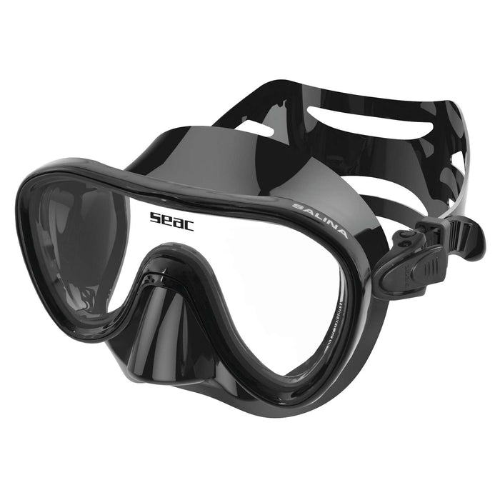 Snorkeling Mask Salina Slt Black Seac 75-15N-SLTN
