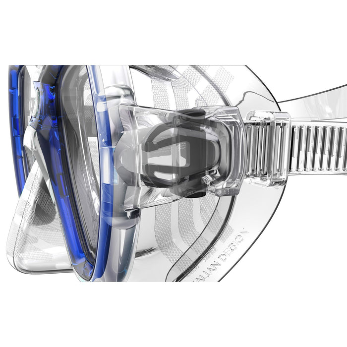 Snorkeling Mask Elba Clear-Blue Seac 75-41B-SKL