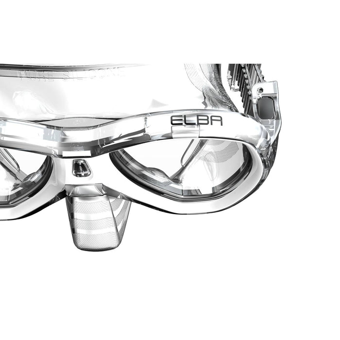 Snorkeling Mask Elba Clear-White Seac 75-41W-SKL