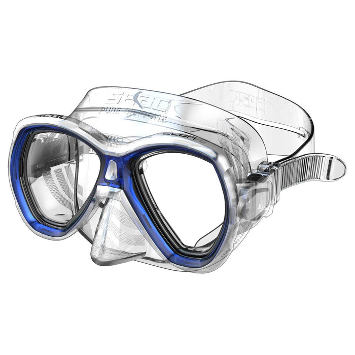 Snorkeling Mask Elba Md Clear-Blue Seac 75-42B-SKL