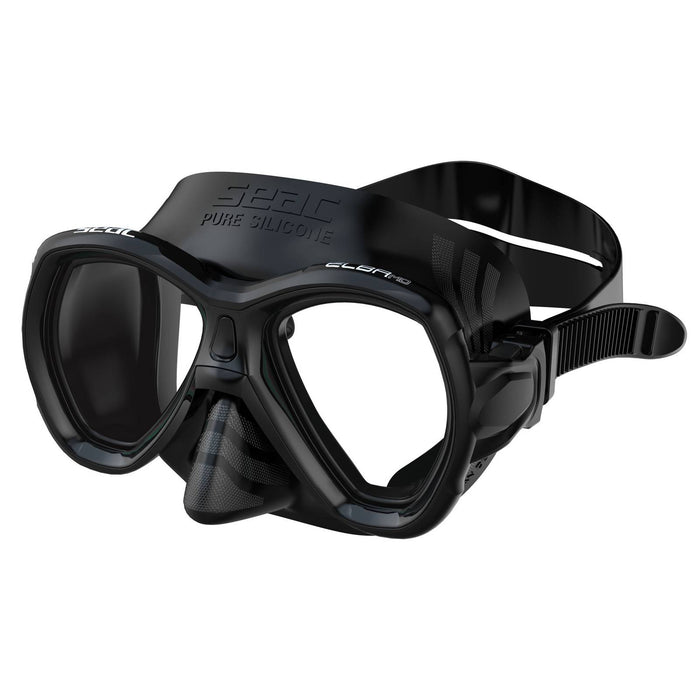 Snorkeling Mask Elba Md Black Seac 75-42N-SBL