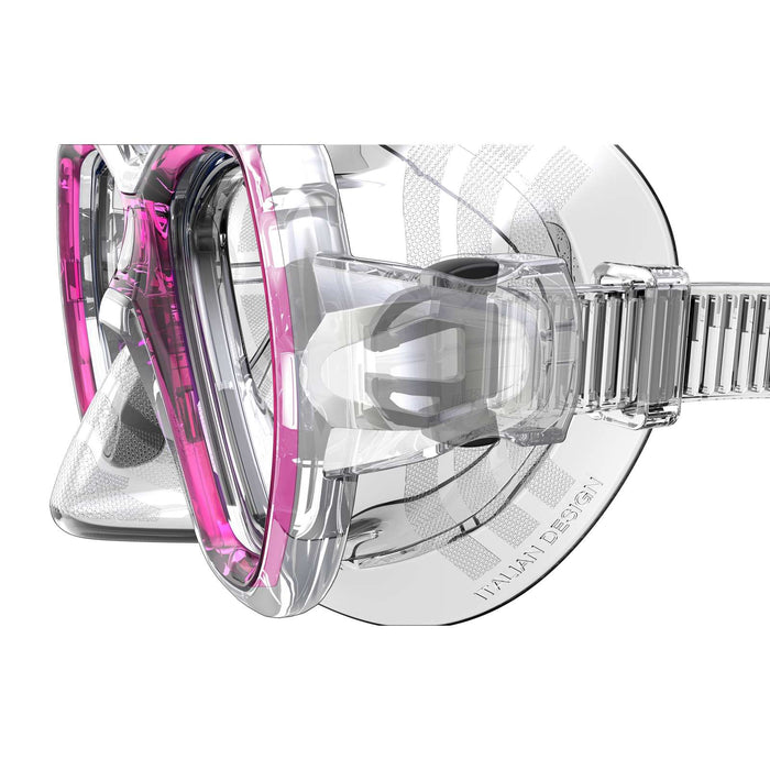 Snorkeling Mask Elba Md Clear-Pink Seac 75-42P-SKL