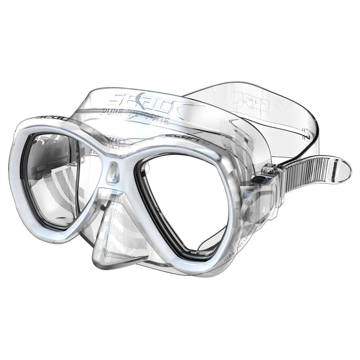 Snorkeling Mask Elba Md Clear-White Seac 75-42W-SKL