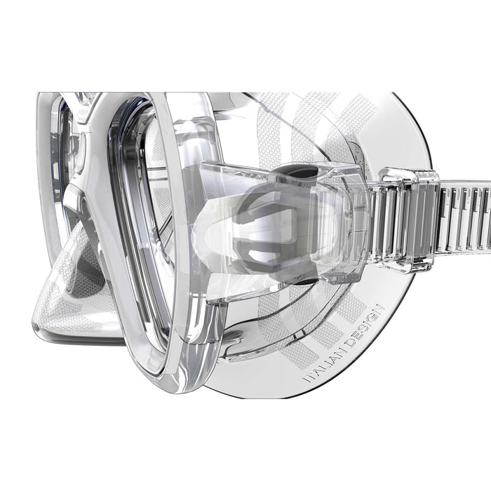 Snorkeling Mask Elba Md Clear-White Seac 75-42W-SKL