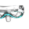 Snorkeling Mask Giglio Clear-Turquoise Seac 75-47A-SKL