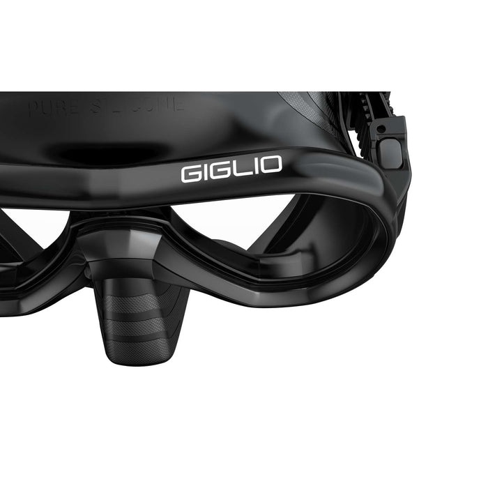 Snorkeling Mask Giglio Black Seac 75-47N-SBL