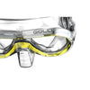 Snorkeling Mask Giglio Clear-Yellow Seac 75-47Y-SKL