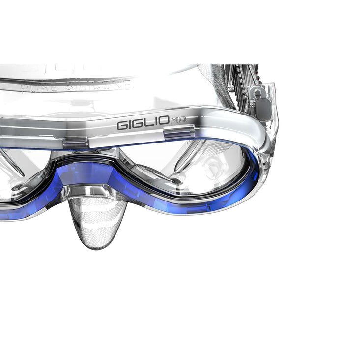 Snorkeling Mask Giglio Md Clear-Blue Seac 75-48B-SKL
