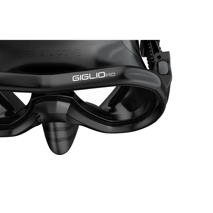 Snorkeling Mask Giglio Md Black Seac 75-48N-SBL