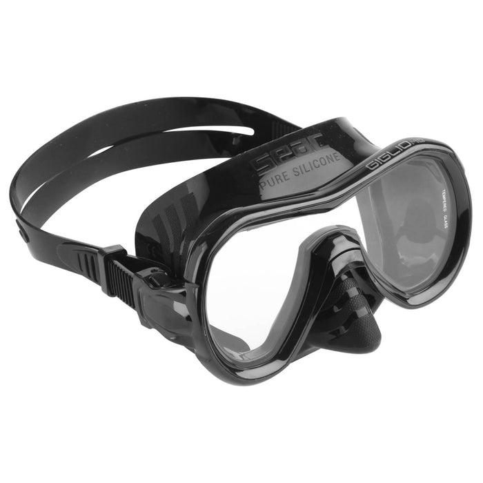 Snorkeling Mask Giglio Md Black Seac 75-48N-SBL