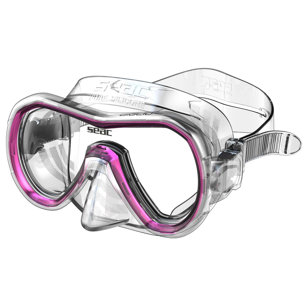 Snorkeling Mask Giglio Md Clear-Pink Seac 75-48P-SKL