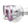 Snorkeling Mask Giglio Md Clear-Pink Seac 75-48P-SKL