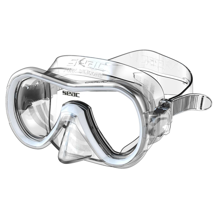 Snorkeling Mask Giglio Md Clear-White Seac 75-48W-SKL