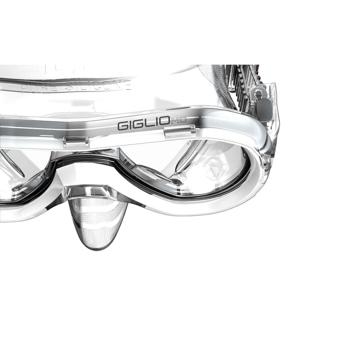 Snorkeling Mask Giglio Md Clear-White Seac 75-48W-SKL