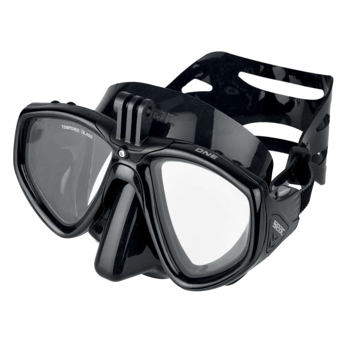 Diving Mask One Pro Black Seac 75-56N-SBL