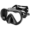 Diving Snorkeling Mask Boss Black-Silver Seac 75-5NS-SBL