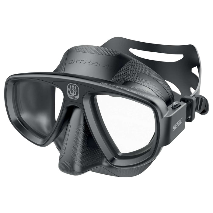Diving Snorkeling Mask Extreme 50 Black-Black Seac 75-65N-SBL