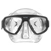 Diving Snorkeling Mask Extreme 50 Clear-Black Seac 75-65N-SKL