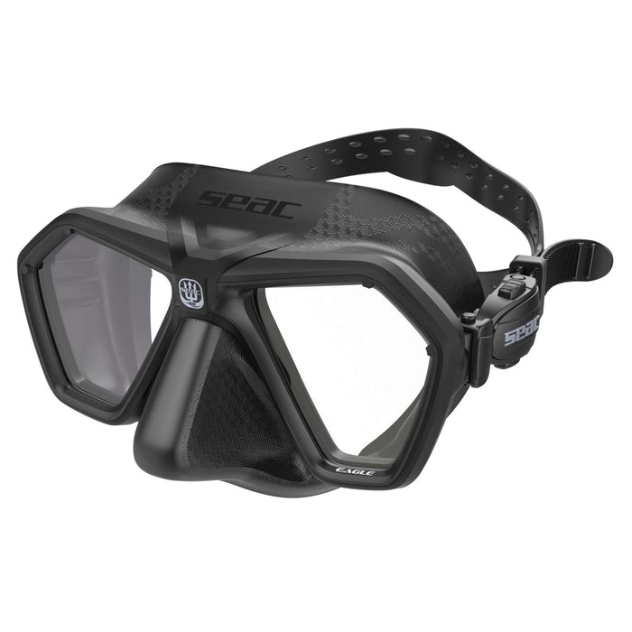 Freediving and Spearfishing Mask Eagle Black Seac 75-66N-SBL